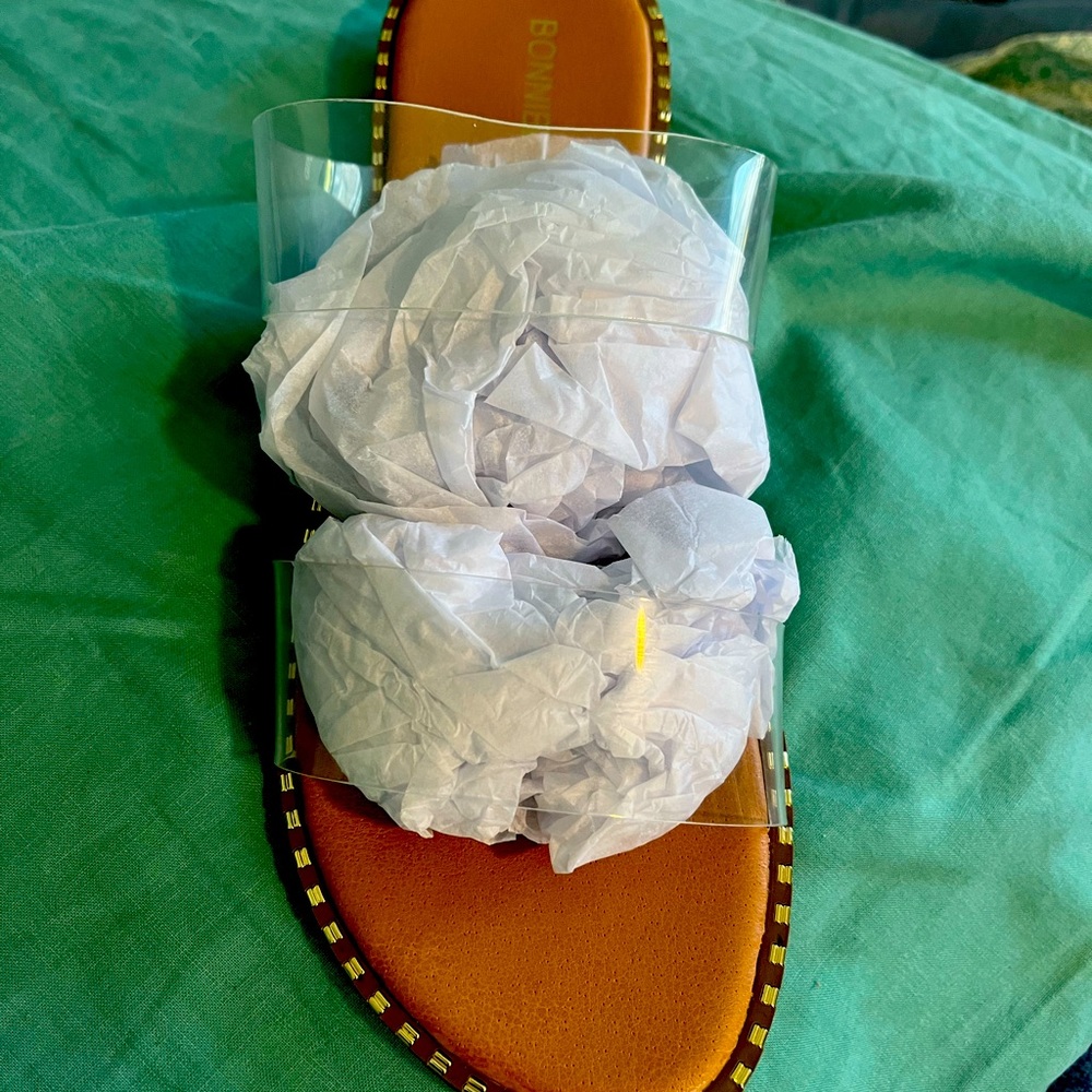 Brand new sandals!